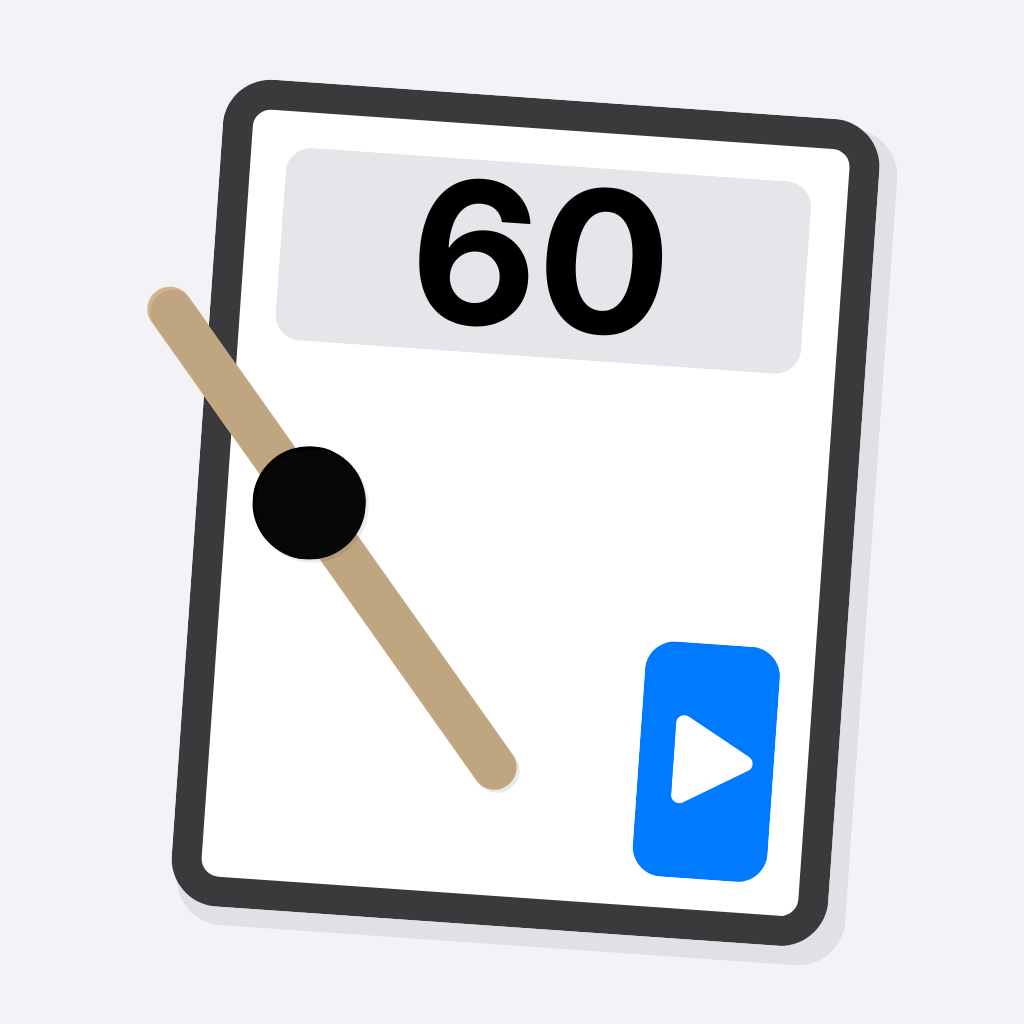 S Metronome Icon